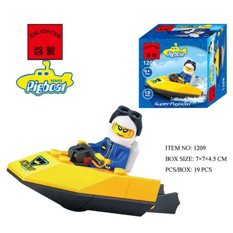 Enlighten модели Здание игрушка Совместимость с LEGO Лего Legos Конструктор E1209 19 блок