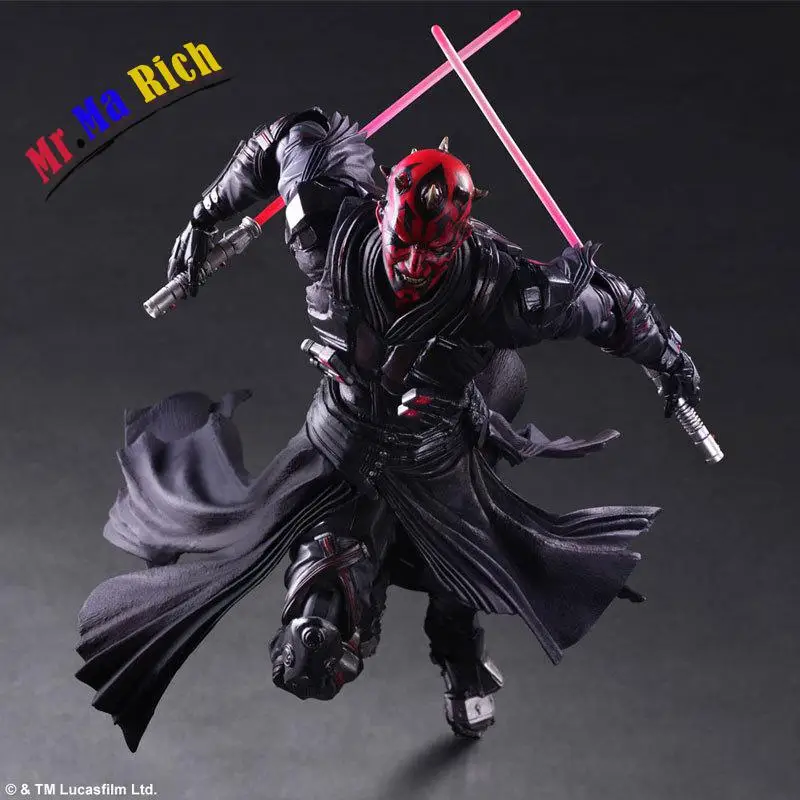 Playarts Kai Darth Maul Star Wars: The Force Awakens Pa фигурка Коллекционная модель игрушки с коробкой |
