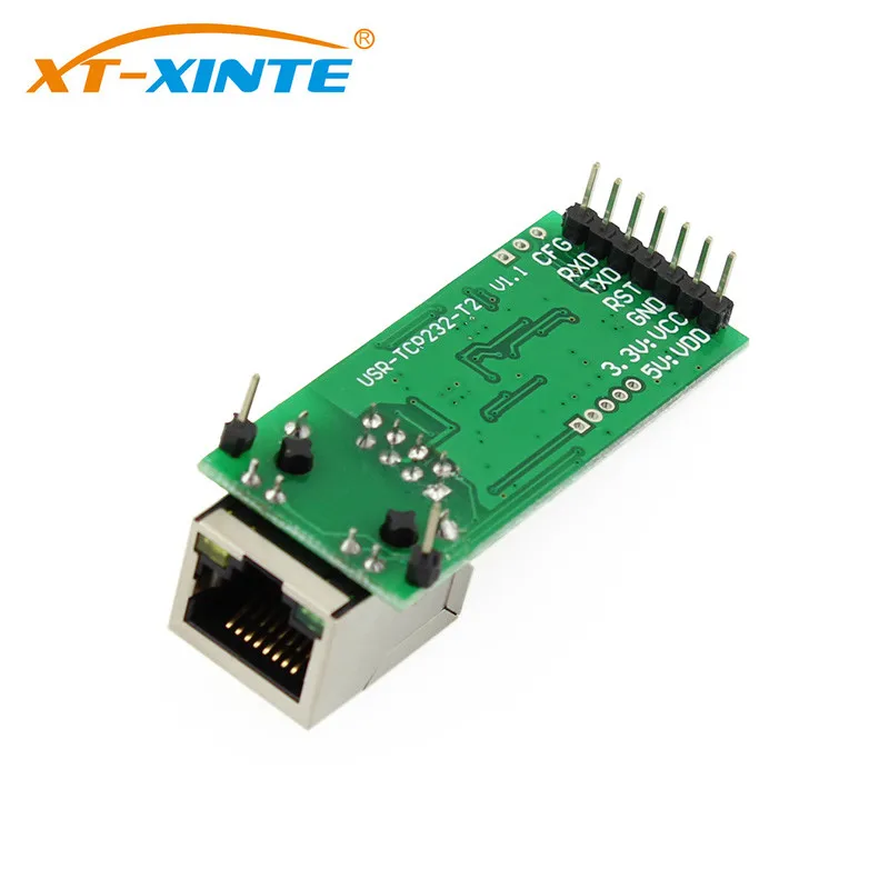 USR TCP232 T2 серийный модуль TTL для Ethernet RS232 TCP LP UDP преобразователя сети Lan с портом RJ45|ttl