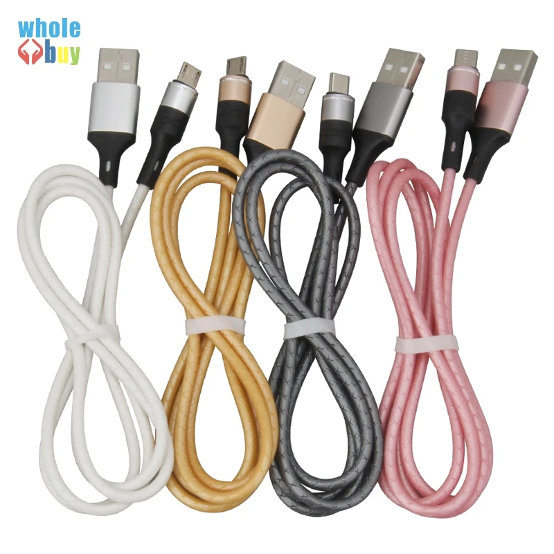100 шт. USB кабель type C Micro USB 8pin кабель 1 м небесная Колонка синхронизации данных зарядное устройство зарядный кабель для Iphone X 8 samsung huawei
