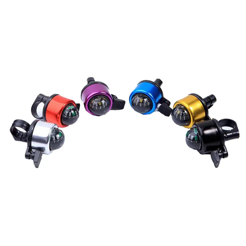 Durable Cycling Alarm Warning Ring-Down Horn Bike Bicycle Bell with Compass