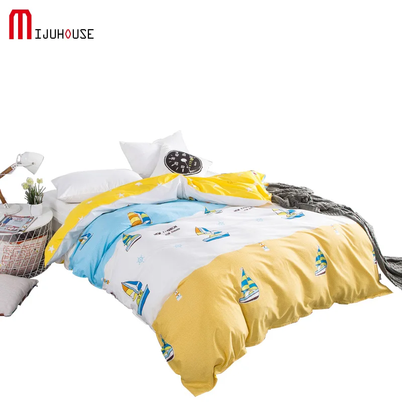 

1 Pcs Cotton Duvet Cover Quilt Cover Twin Full Queen King Home Textile Bedclothes Comforter Cover Bedding Bed Sack with Flowers