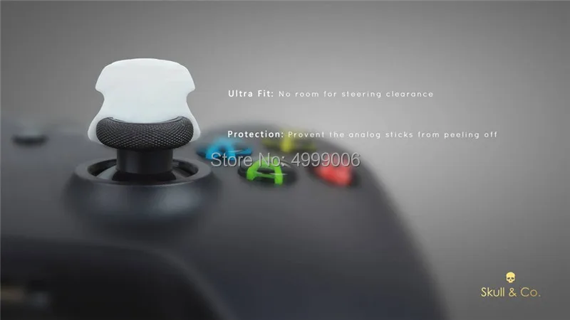 Силиконовые аналоговые ручки большого пальца крышки для Xbox One контроллер Skull& Co. Чехол FPS Master Thumb для геймпада Xbox One