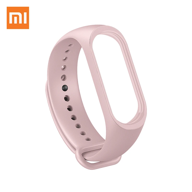 Оригинальный ремешок на запястье Xiaomi Mi Band 3 4 черный синий оранжевый винно красный