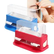 Ватный тампон для хранения ресниц расширение прививка Чистый хлопок держатель звукоснимателя коробка макияж наборы Инструменты