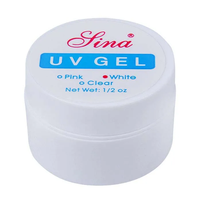 SINA Nail Art UV Builder Gel Tips Glue Set Kit Art Extension Manicure ...