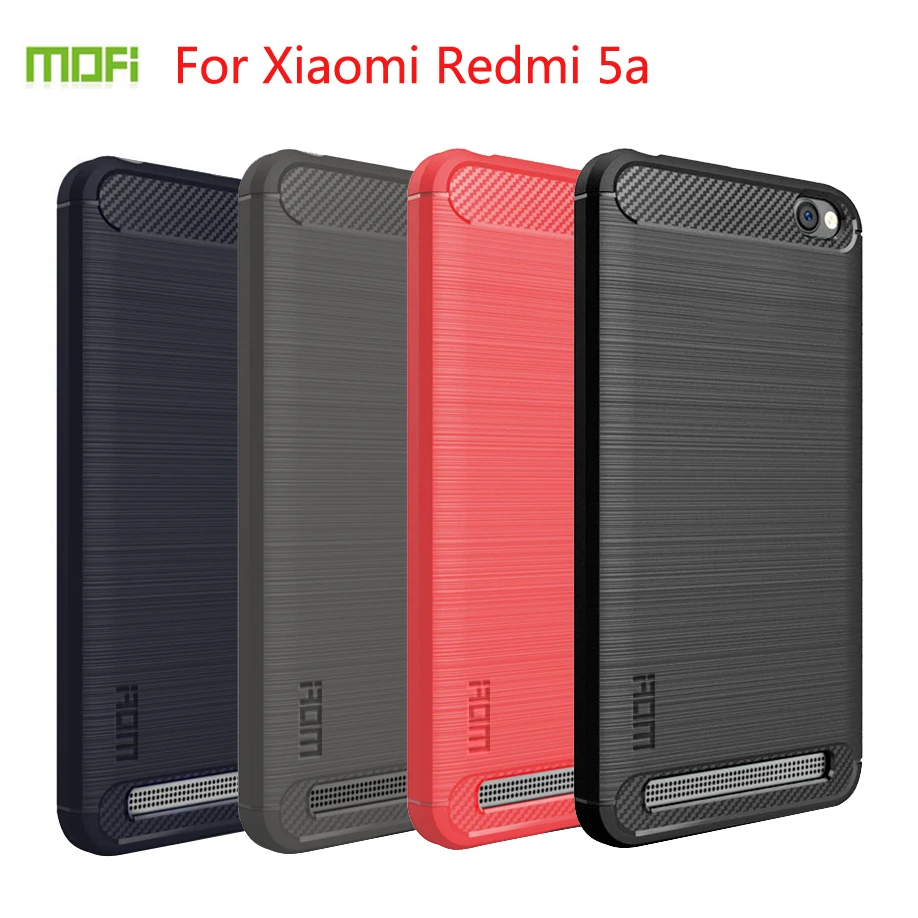 

New 2018 For Xiaomi Redmi 5A Case MOFI Fitted TPU Cases For Xiaomi Redmi 5A Soft TPU Back Phone Cover For Xiaomi Redmi 5A 5.45''