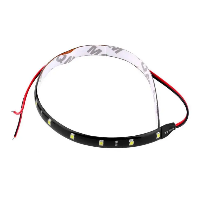 

30CM 12V 15 LED Car Auto Motorcycle Waterproof Strip Lamp Flexible Light Led Car Signal Rear Turn Signal
