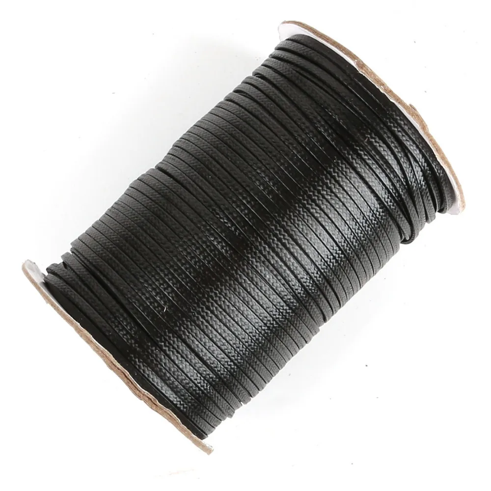 

2mm/4mm/6mm/8mm/10mm Waxed Cotton Cord Nylon Thread String Strap Necklace Rope Bead For DIY Jewelry Findings