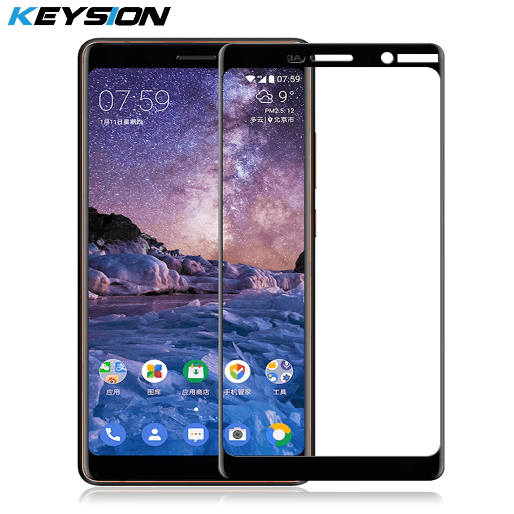 Защитное стекло KEYSION закаленное 2.5D для Nokia 7 Plus Nokia7 Plus|Защитные стёкла и плёнки| |