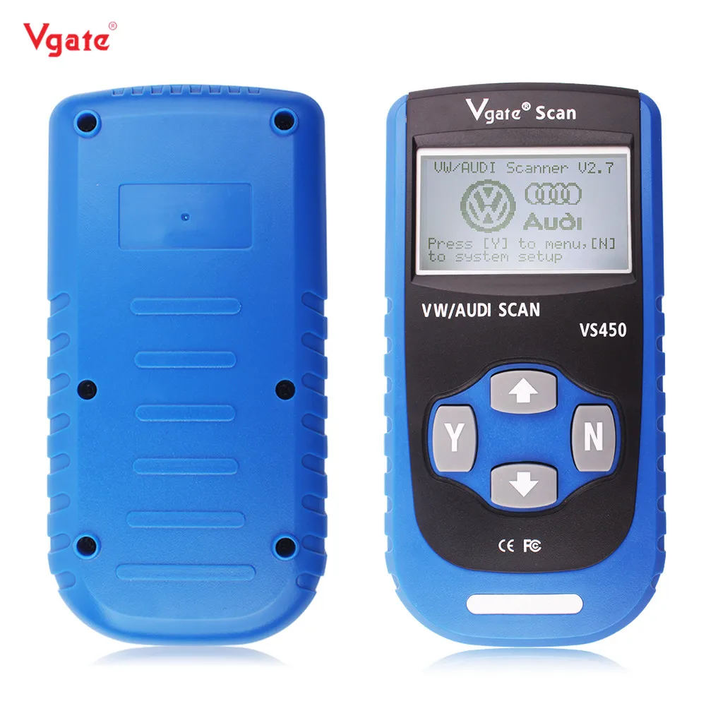 2018 Best Vgate VS450 OBD2 Autoscanner support ABS Airbag ODB 2 Scanner