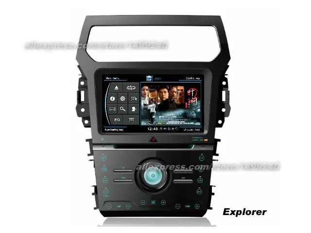 Для Ford Explorer 2011 2012 2013 2014 Автомобильная навигационная система GPS стерео радио DVD