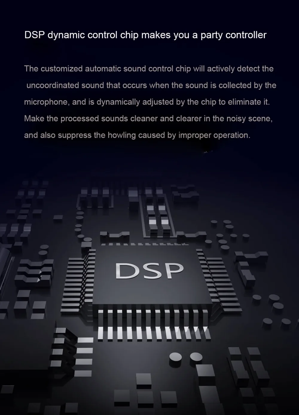 Xiaomi xiaohou audio wireless microphone karaoke Unique Acoustic Design Multi-Scenario Use Microphone Speaker integration (2)