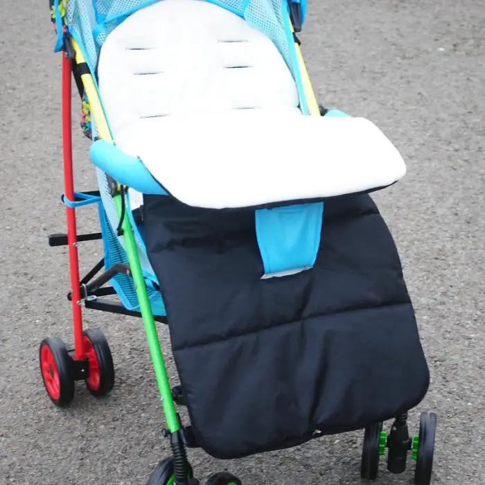 Детские коляски спальный мешок зимние теплые новорожденных толстые ноги муфта Крышка для коляски прогулочная коляска YJS челнока