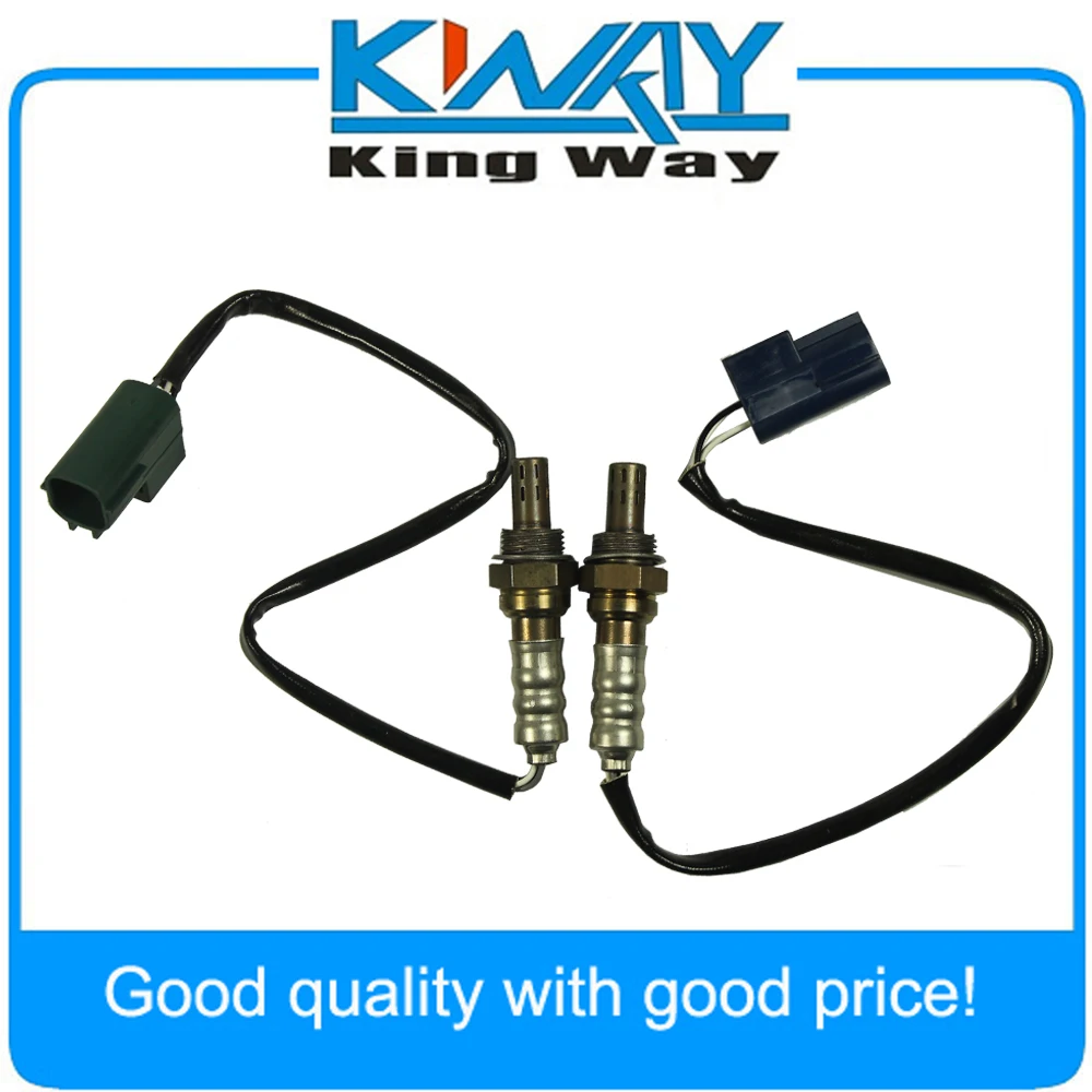 New 2pcs Oxygen O2 Sensor Front Rear Fit For 2002 2003 Nissan Altima Maxima 2.5L