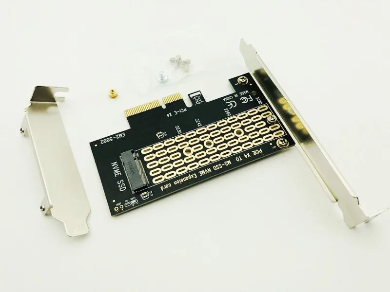 PCI Express E 3 0 X4 на M.2 NVMe M Key преобразователь интерфейса адаптер карта M2 PCIE SSD Riser для 2230