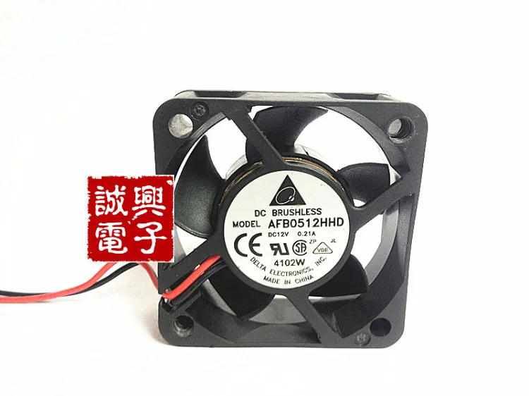 

For Delta delta 5cm dual ball bearing fan 5020 12v 0.21a afb0512hhd dual ball
