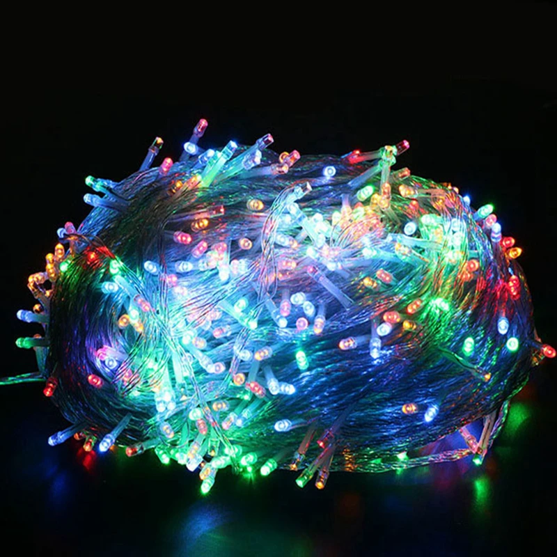 LED fairy  light string 10m 20m 30m  waterproof outdoor 220V / 110V for Christmas party wedding festival outdoor decoration