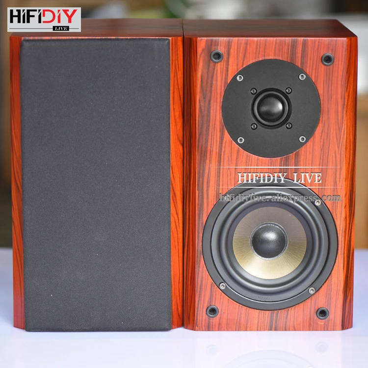 HIFIDIY LIVE 5 дюймов HIFI 2 0 книжная полка звуковая коробка 50 Вт * домашний передний