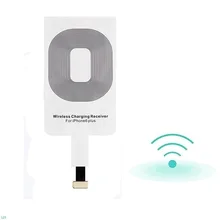 300 шт Qi беспроводной зарядное устройство приемник карта адаптер чипа для samsung htc LG Micro USB 5pin телефон 5 5c 5S se 6 6 plus