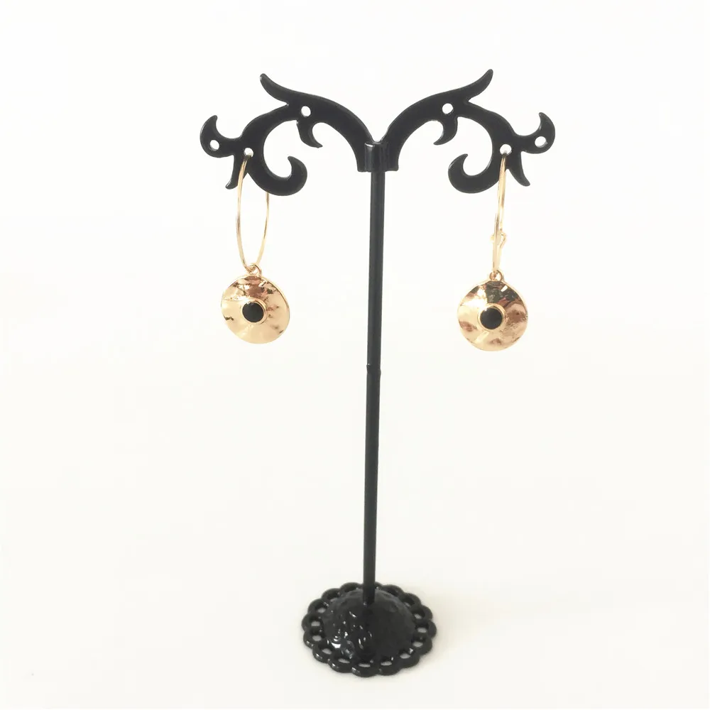 Женские маленькие серьги boucles d oreille femme трендовые золотистые кольца в виде