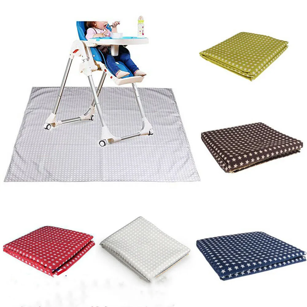 Baby Splash Mat Under Highchair Anti Slip Feeding Floor Carpet Protector Play CarpetCarpet