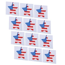 6 пар Одноразовые накладки на грудь наклейки американский флаг полоса и звезды накладки для нижнего белья