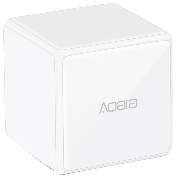 Aqara Magic Smart Cube контроллер Zigbee версия управляется шестью мерами умный дом устройство работает с приложением Mijia Home - Цвет: White