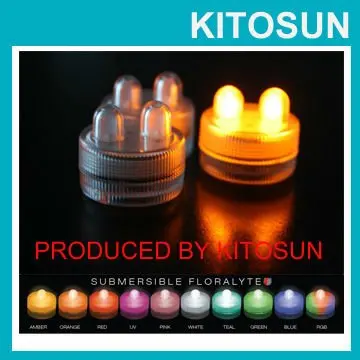 

100pcs waterproof led tea light Wedding decor submersible led light