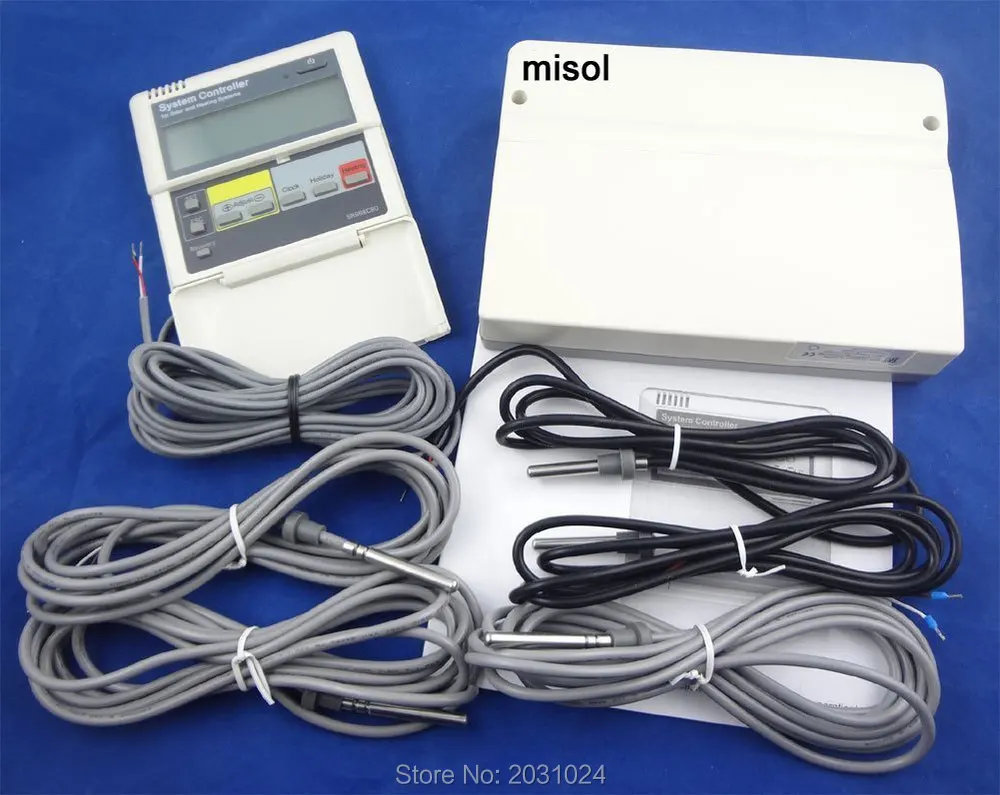

CONTROLLER of SOLAR WATER HEATER, 5 sensor, 200v~240V, for seperate solar system