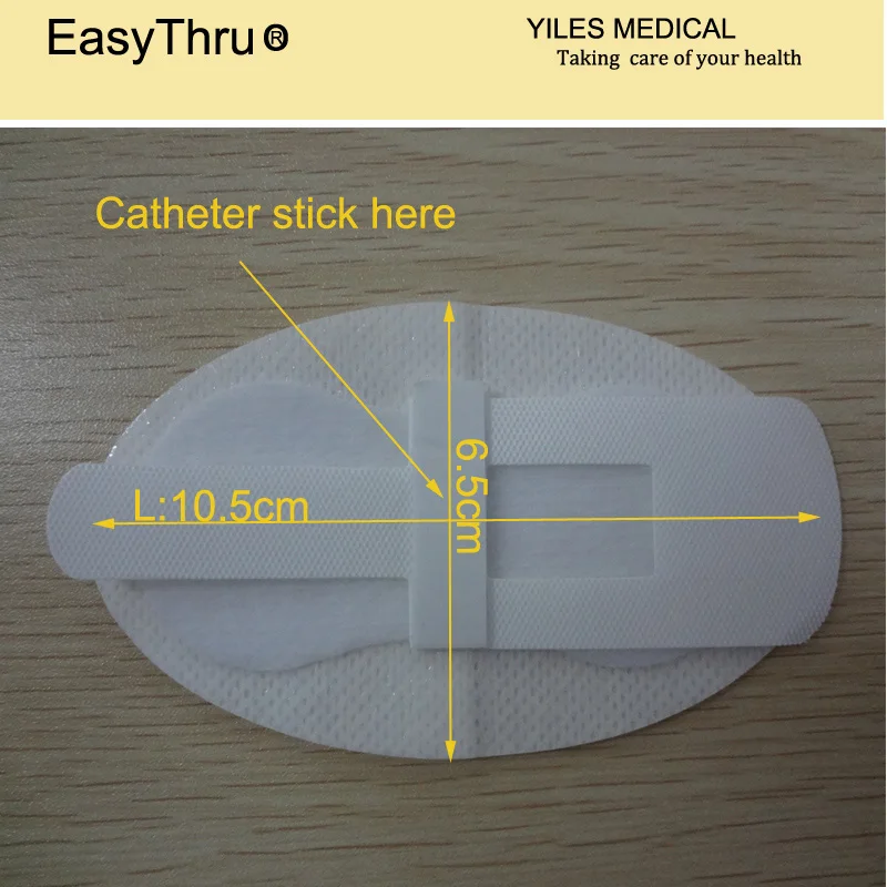 10 шт./лот держатель катетера foley homecare фиксированная палка катетер уход нетканый клей держатель стерилизованная фиксированная трубка Размер 11*6 см