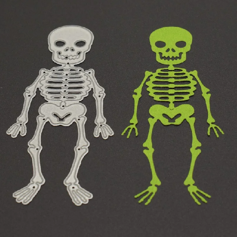 

Skull Cranium Cutting Dies Scrapbooking Craft Dies For Gift Box DIY Card Decorative