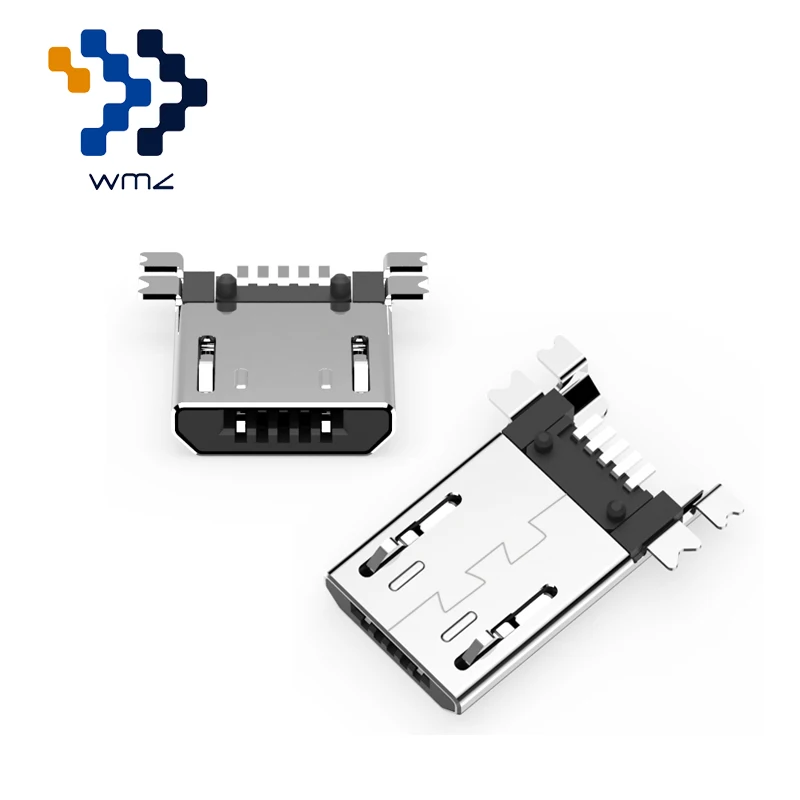 

WMZ Micro 2.0 USB Connector Micro 5 Pin Male USB Connector DIY Micro Adapter 5Pcs/10Pcs/20Pcs/30Pcs/40Pcs/50Pcs/100Pcs for PCB