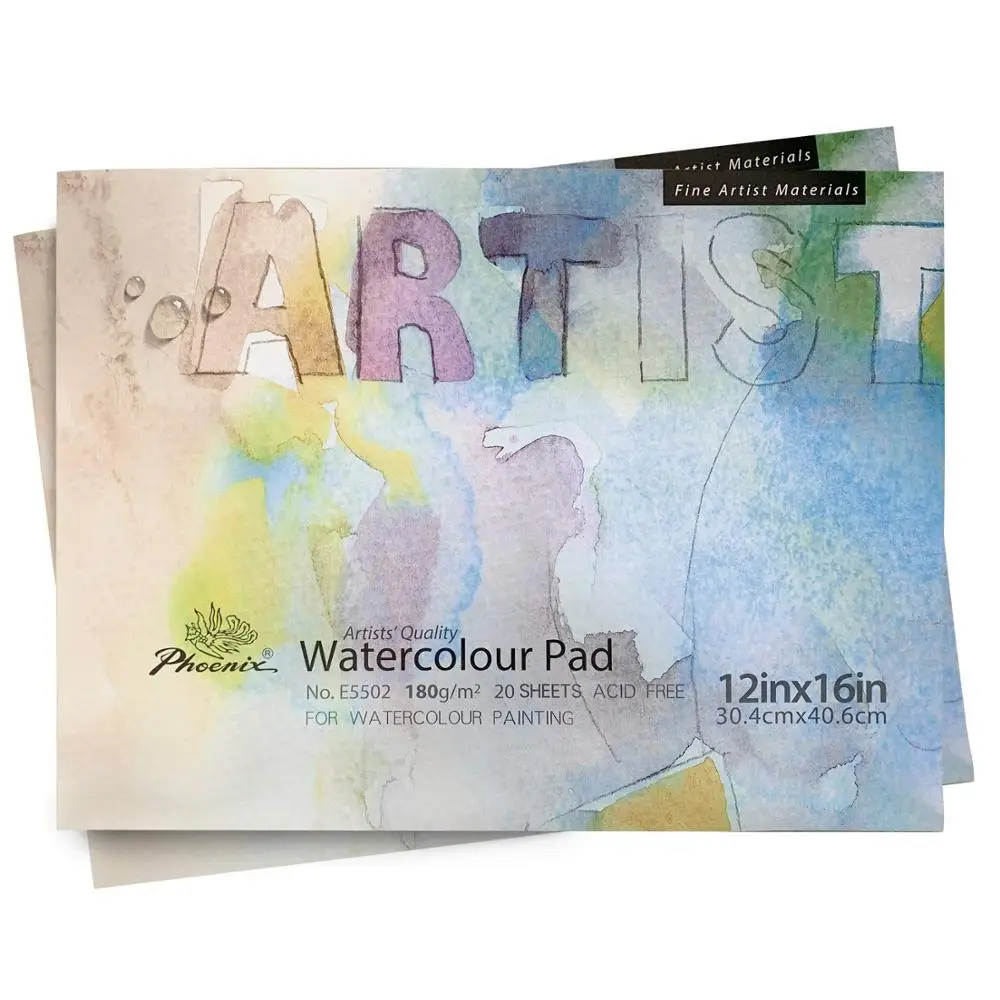 

Eval Watercolor Paper Pad 8K/16K Cold Pressed Painting Paper for Water Soluble Paints Art Supplies
