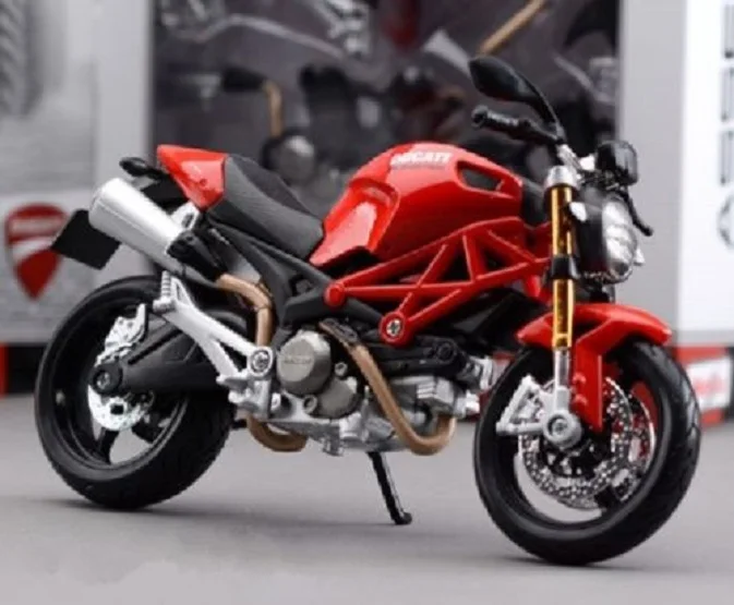 Maisto 1:12 Ducati MONSTER 696 сборная DIY модель мотоцикла, велосипеда, новая игрушка в коробке