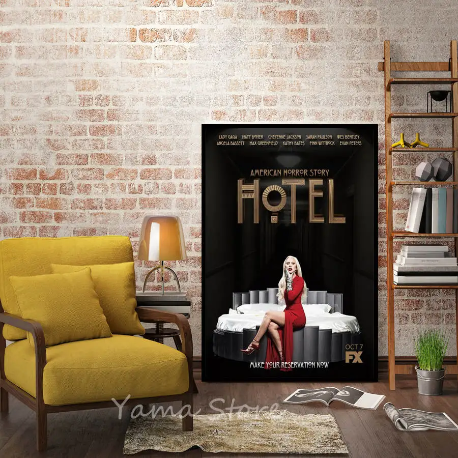 

S77 American Horror Story Classic TV Series Season 5 Wall Art Painting Print On Silk Canvas Poster Home Decoration