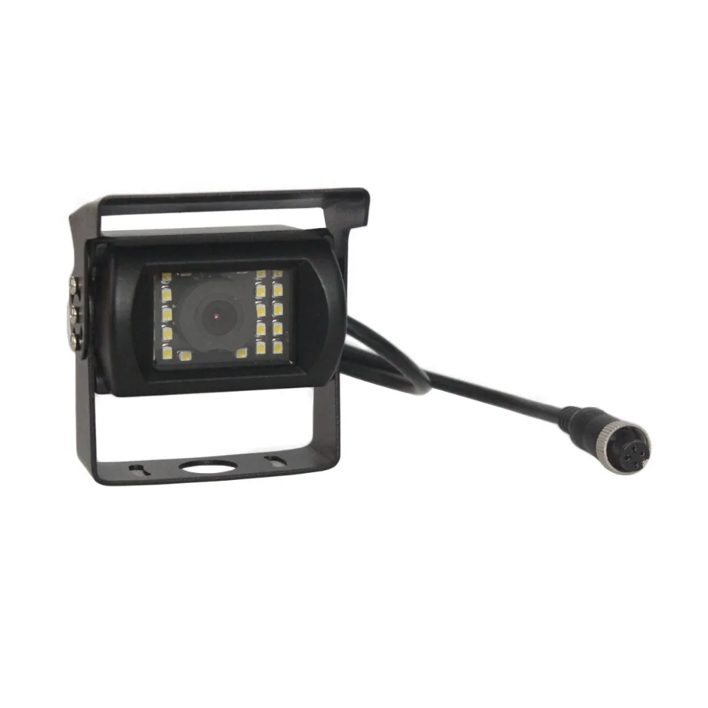 SMALUCK DC 12 V 24 7 &quotTFT LCD монитор автомобиля 2 x 4pin LED камера заднего вида CCD система