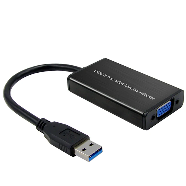 Special Offers USB 3.0 To VGA Adapter 1080P Metal Shell External Video Graphic Display Card VGA Converter Adaptor For PC Laptop Projector HDTV Special Offers USB 3.0 To VGA Adapter 1080P Metal Shell External Video Graphic Display Card VGA Converter Adaptor For PC Laptop Projector HDTV