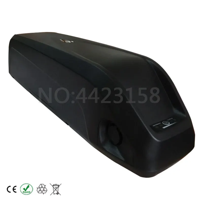 Flash Deal US EU No Tax 48V hailong electric Bike Down Tube Battery 48V 10Ah for 48V 750W 500W Bafang Motor 1