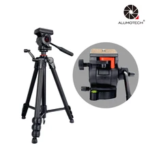 Pro Portable Tripod Stand Max Load 5kg Aluminum Material For Camera Video Studio
