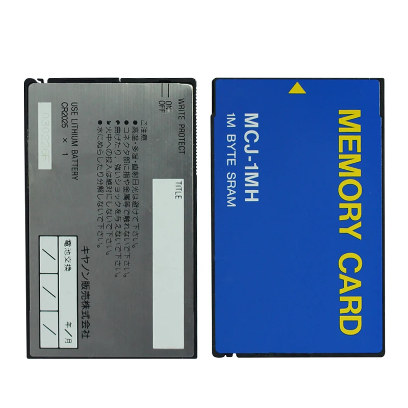 1MB ATA Memory Card 1M Byte SRAM PC Card Memory Card MCJ-1MH 1MB ATA Memory Card 1M Byte SRAM PC Card Memory Card MCJ-1MH