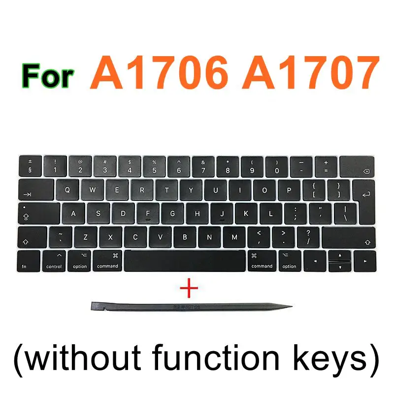 Faishao полный набор для Macbook Pro retina 1" 15" A1706 A1707 A1708- 1" A1534 UK клавишная крышка s клавишная крышка