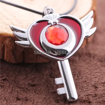 

2015 new Anime Jewelry Sailor Moon Import Rhinestone Pendant Necklace For Boy/Girl/Men/Women 12pcs/lot