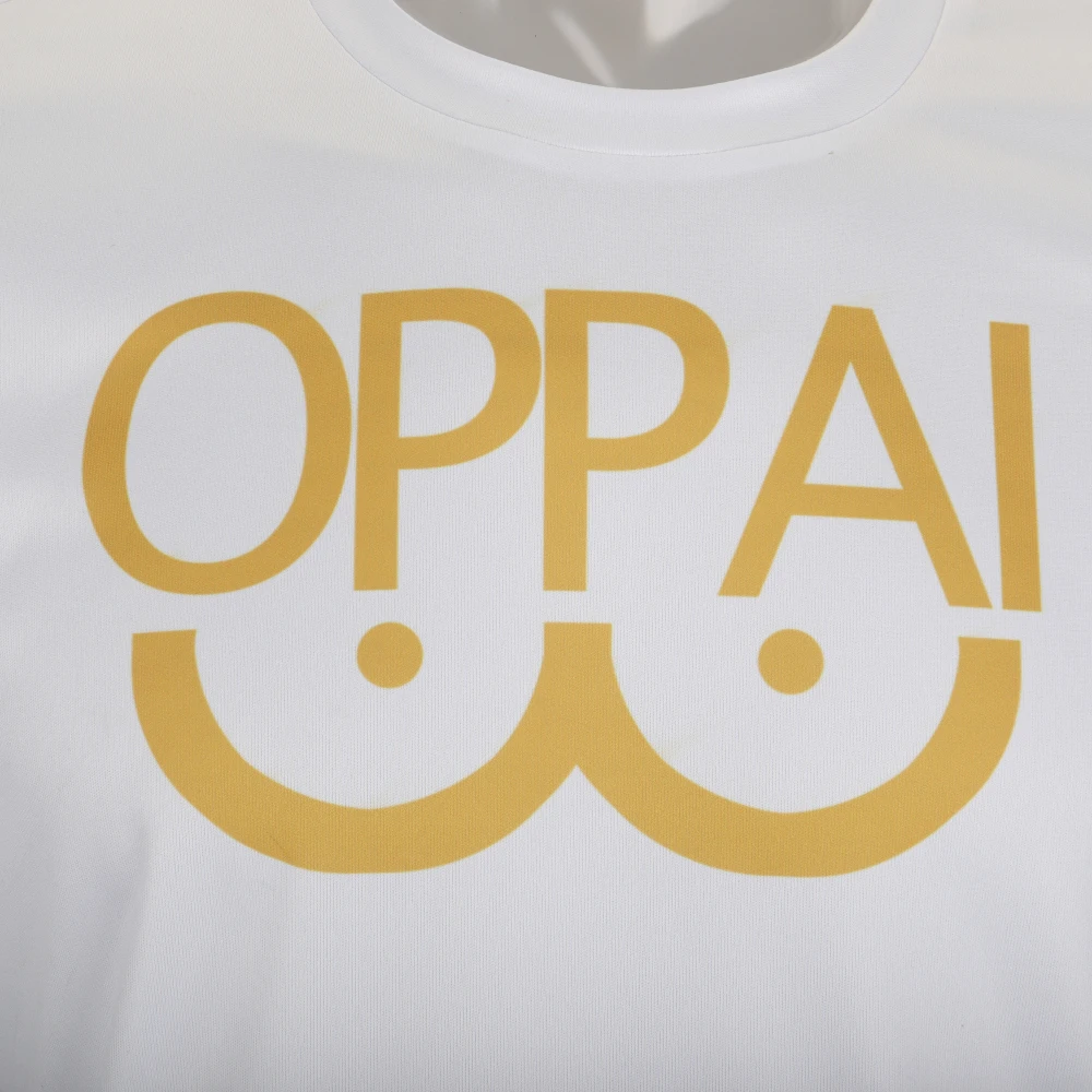 2019 Anime One Punch Man Saitama Mao Shirt Oppai Tee Outfit T-Shirts Cosplay Costume Halloween Party (12)