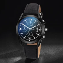 Quartz Luxury Luminous Men Business Watches Chronograph Wristwatch Leather Strap Male Clock Relogio Masculino Drop Shipping Quartz Luxury Luminous Men Business Watches Chronograph Wristwatch Leather Strap Male Clock Relogio Masculino Drop Shipping