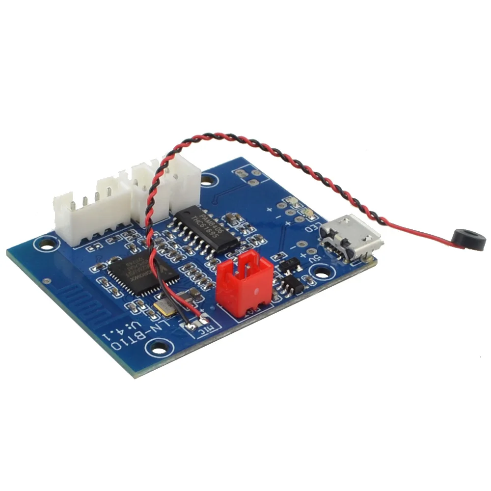 5Wx2 двухканальный Bluetooth 4 1 Стерео Аудио Усилитель мощности доска DIY Kit Бесплатная