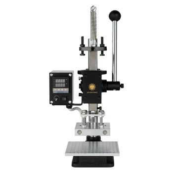 

Desktop hot stamping machine manual die cutting Hot press punching machine leather diamond smashing brand hot stamping machine
