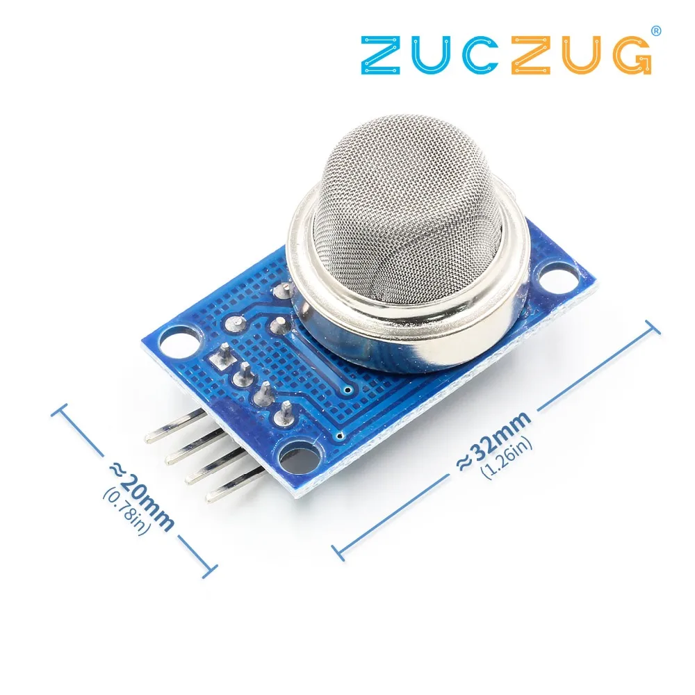 

1pcs MQ-6 MQ6 LPG Gas Sensor Module Liquefied Propane Iso-butane Butane Combustible Gas Detection Sensor
