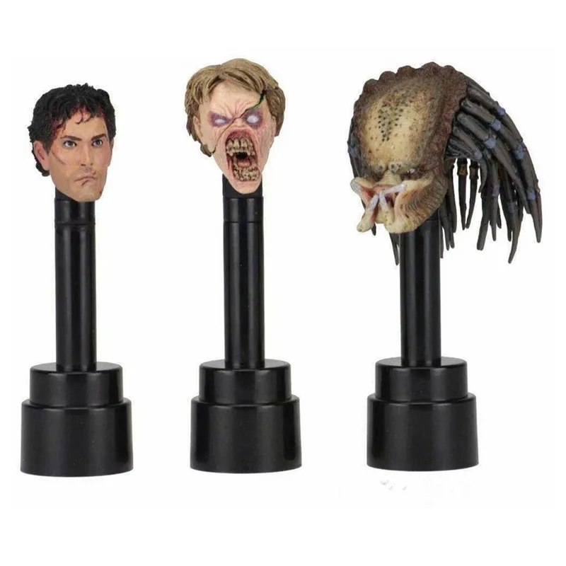 Фигурка NECA подставка для головы 6 8 дюймов 3 упаковки фигурная голова в сборе