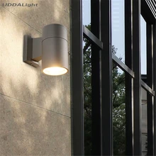 Настенный светильник наружный 15 Вт лампе exterieur ip65 Настенный светильник COB светодиодный садовый настенный светильник s наружный 108*200 мм скидка 30